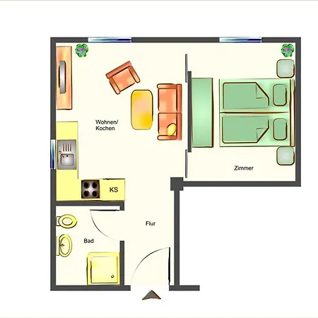 Haus Ostseekristall Smaragd Apartment *